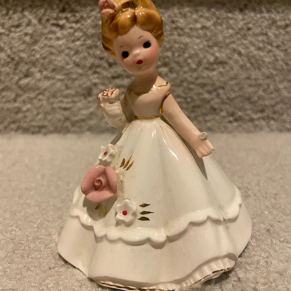 Rare vintage Josef Original figurine with bell inside